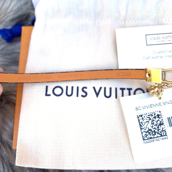Louis Vuitton Vivienne Bracelet Sz17 - Picture 5 of 8